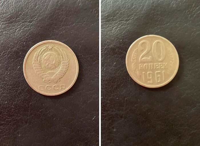 Got a Soviet Union Coin at Work from 1961—History in Your Pocket
