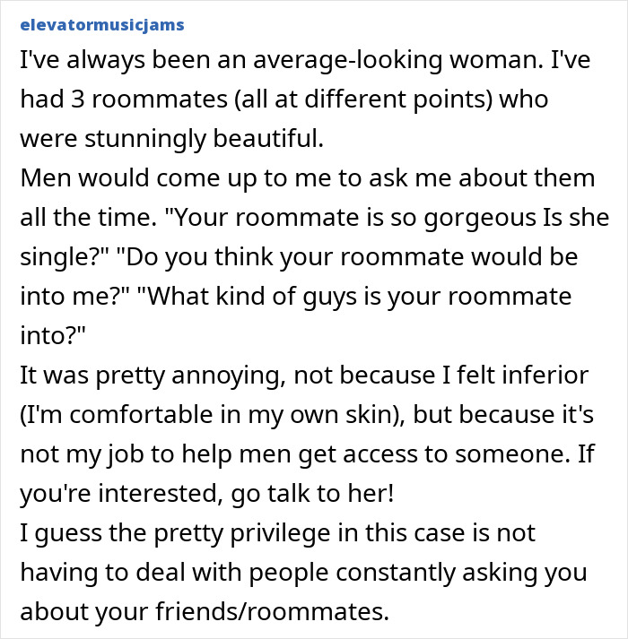 Wait, People Really Admit to Experiencing Pretty Privilege?!