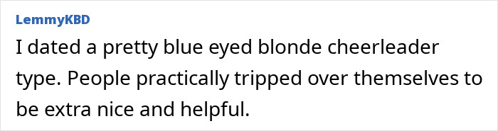Wait, People Really Admit to Experiencing Pretty Privilege?!