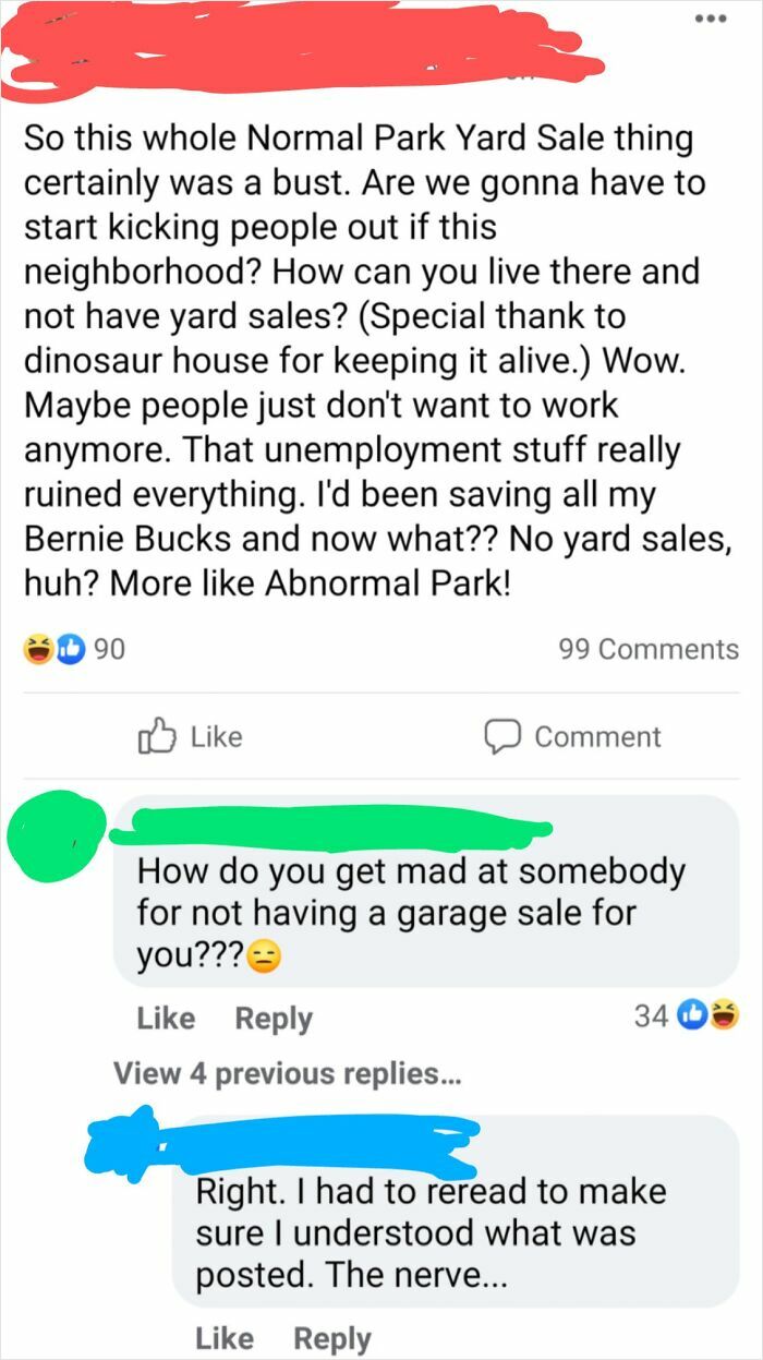 No Yard Sales? Outrage Ensues!