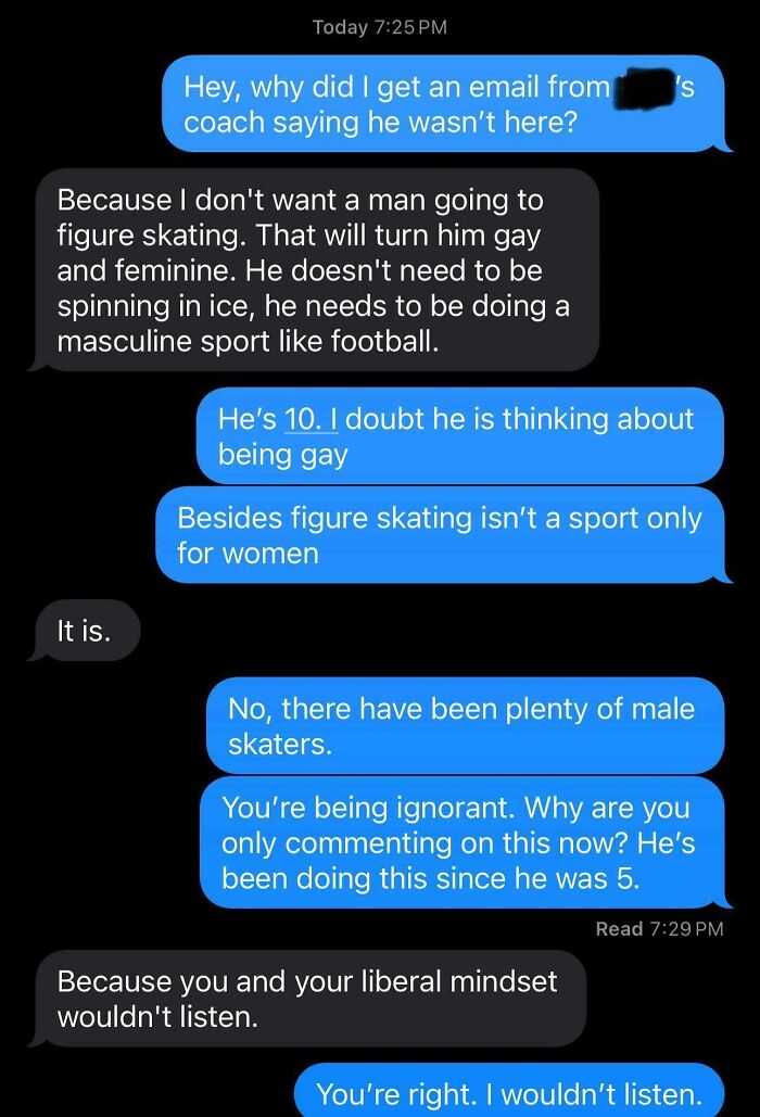 Dad Drops The Ball on Figure Skating Duties