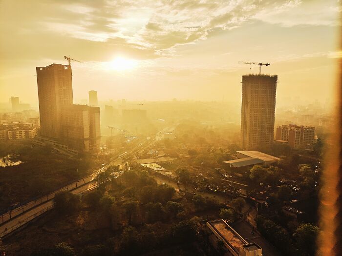 This Was Taken From My Balcony, No Big Deal