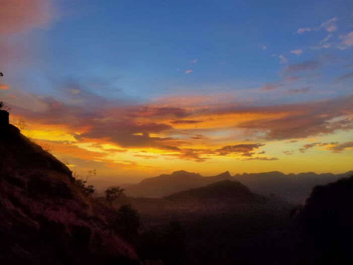 View From the Top of Raigad Fort, What a Surprise!