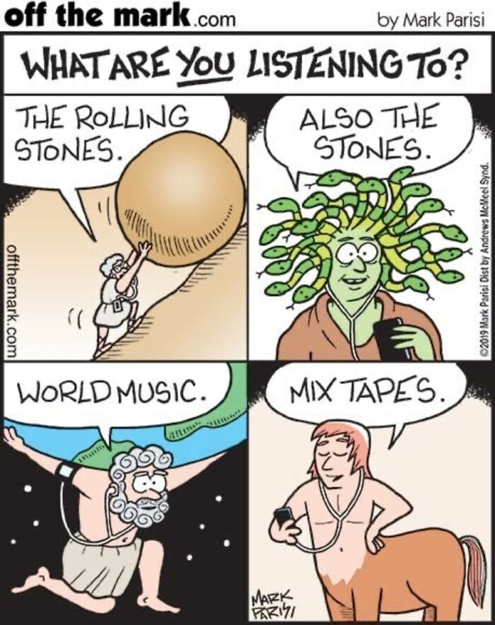 Wait, This Cartoonist Turns Music Taste Into Funny Character Comics? Heck Yes!