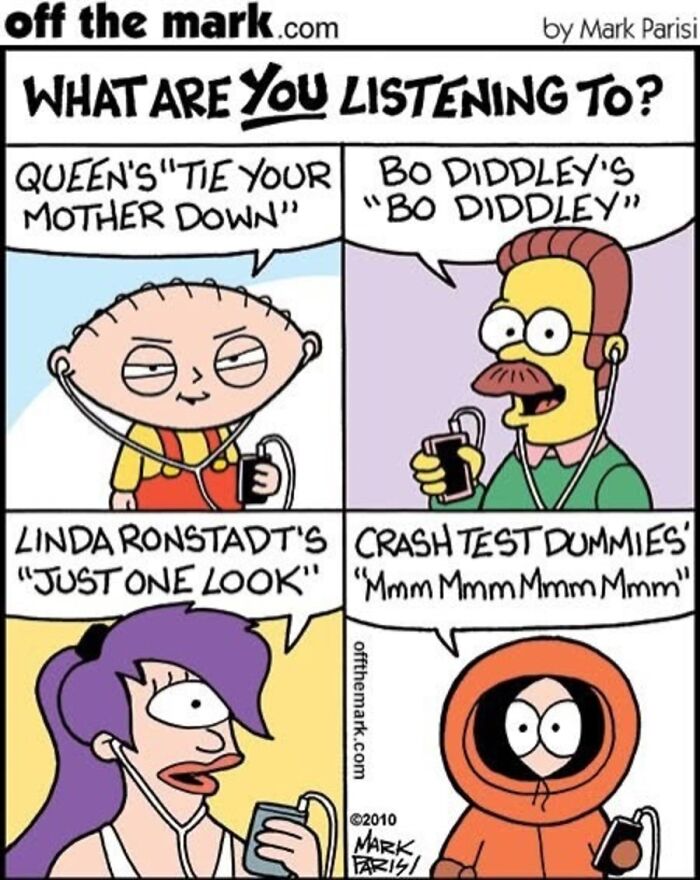Wait, This Cartoonist Turns Music Taste Into Funny Character Comics? Heck Yes!