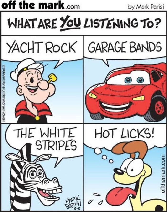 Wait, This Cartoonist Turns Music Taste Into Funny Character Comics? Heck Yes!