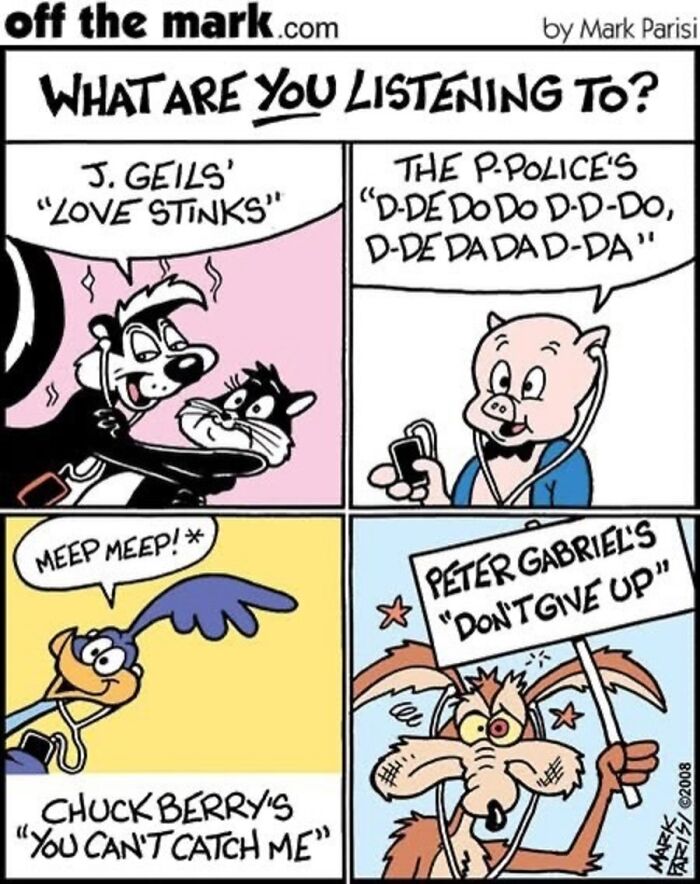 Wait, This Cartoonist Turns Music Taste Into Funny Character Comics? Heck Yes!