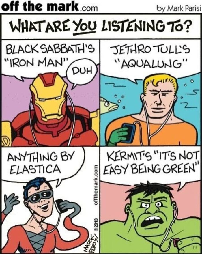 Wait, This Cartoonist Turns Music Taste Into Funny Character Comics? Heck Yes!