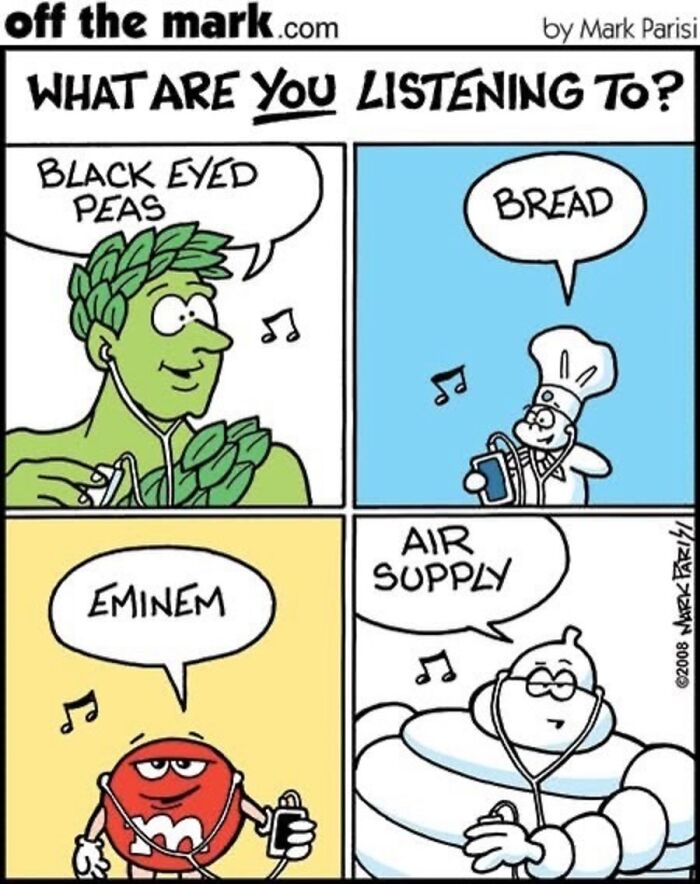 Wait, This Cartoonist Turns Music Taste Into Funny Character Comics? Heck Yes!