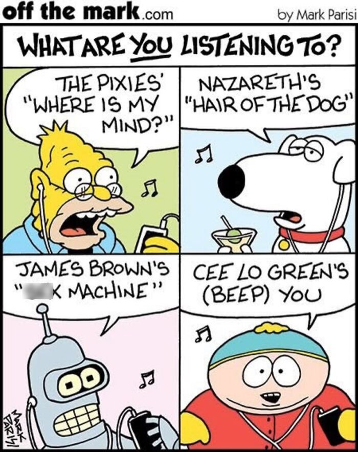 Wait, This Cartoonist Turns Music Taste Into Funny Character Comics? Heck Yes!