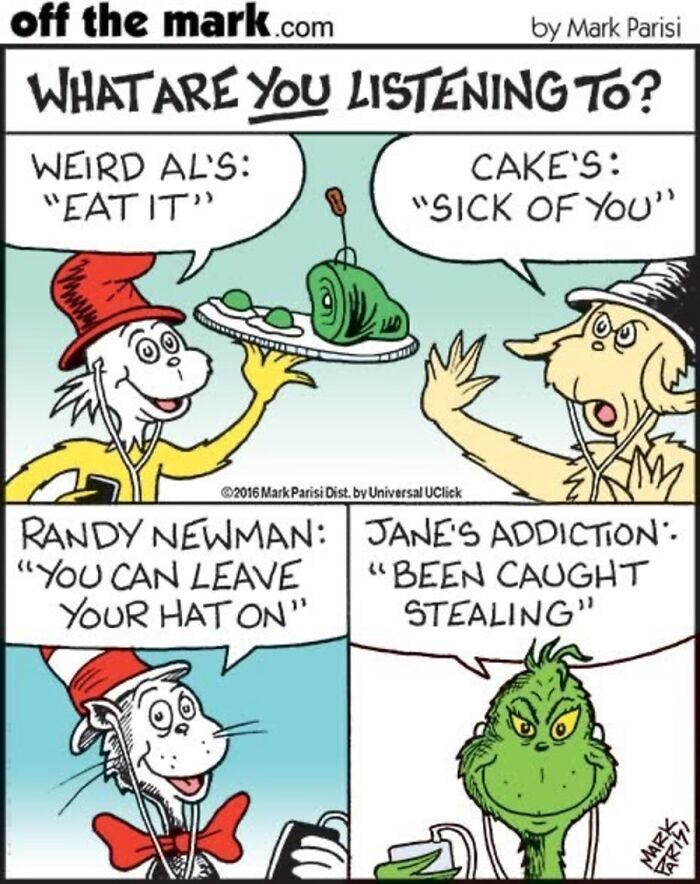 Wait, This Cartoonist Turns Music Taste Into Funny Character Comics? Heck Yes!