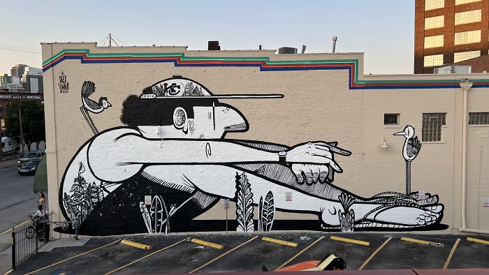 43 Black-and-White Murals by Alex Senna That Make City Walls Way More Interesting