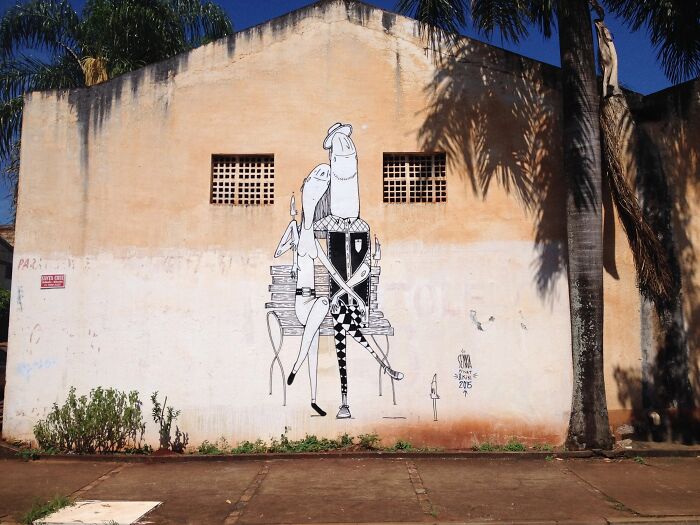 43 Black-and-White Murals by Alex Senna That Make City Walls Way More Interesting