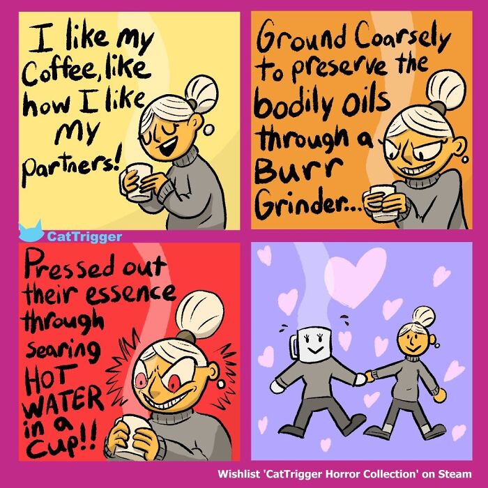 30 Surprisingly Funny Comics That Twist Your Brain (By That Cat Trigger Artist)