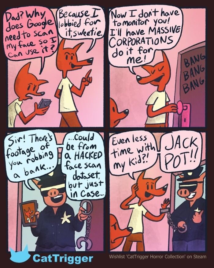 30 Surprisingly Funny Comics That Twist Your Brain (By That Cat Trigger Artist)