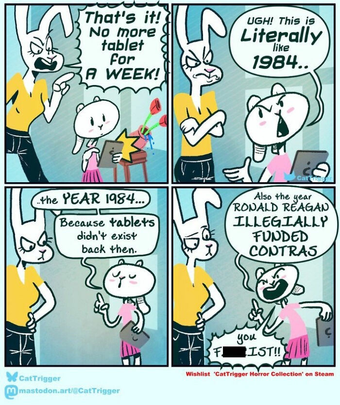30 Surprisingly Funny Comics That Twist Your Brain (By That Cat Trigger Artist)