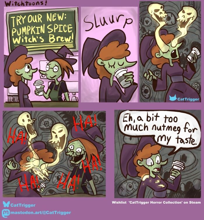 30 Surprisingly Funny Comics That Twist Your Brain (By That Cat Trigger Artist)