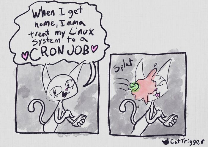 30 Surprisingly Funny Comics That Twist Your Brain (By That Cat Trigger Artist)