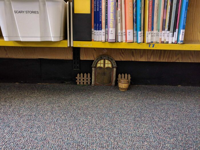 What’s That in the School Library? Oh, Just the Secret Book Section!