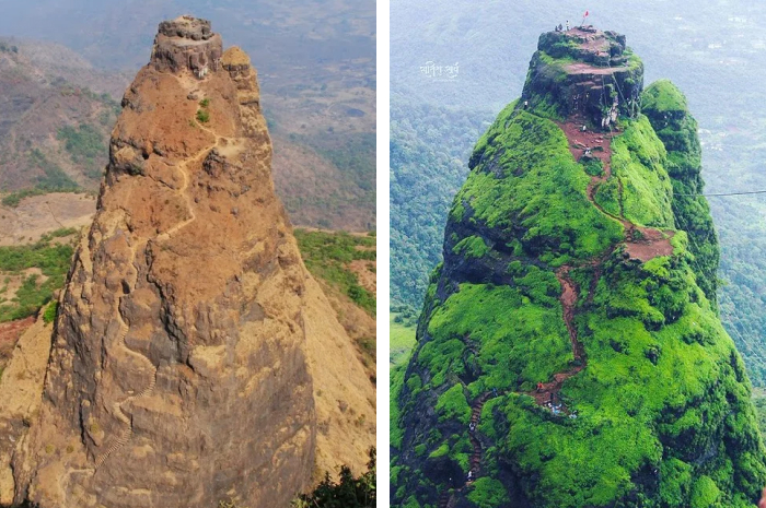 Kalavantin Durg, India: Cliff Fort Meets Mossy Makeover