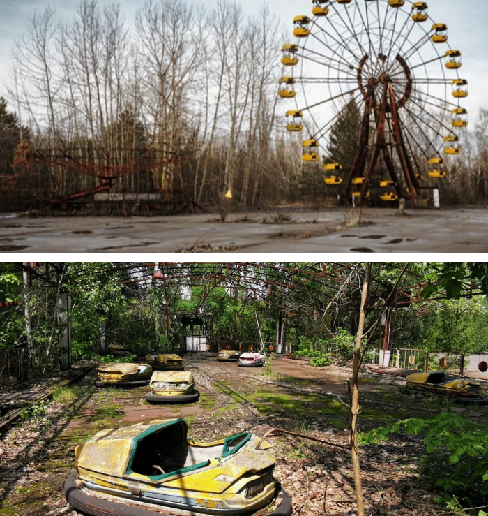 Pripyat Amusement Park, Ukraine: Playtime Frozen Forever (Thanks, Nuclear Oops)