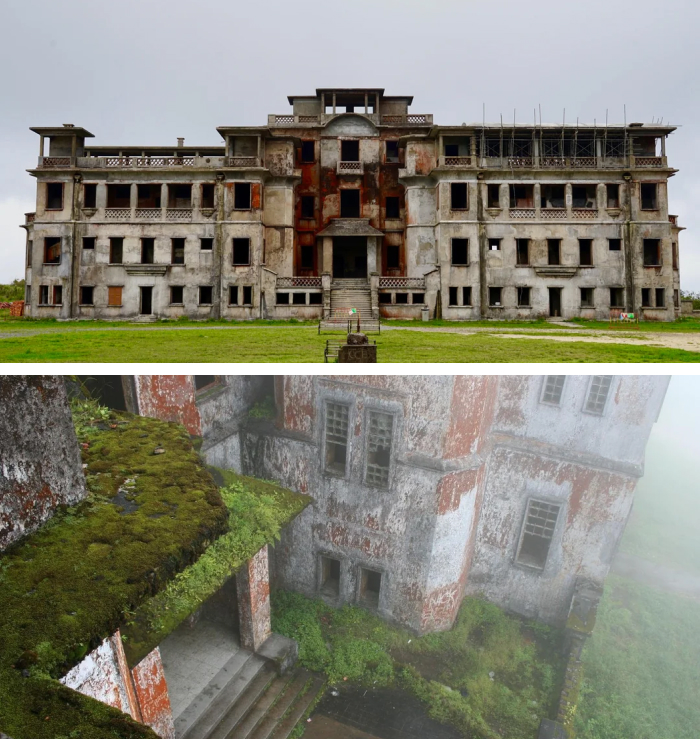 Bokor Hill Station, Cambodia: Where Fog and Nature Took Over a Fancy Resort