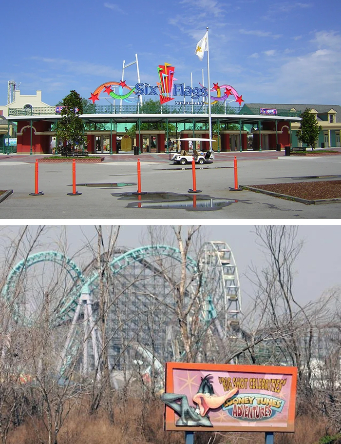 Six Flags New Orleans, USA: Nature’s Rollercoaster Ride