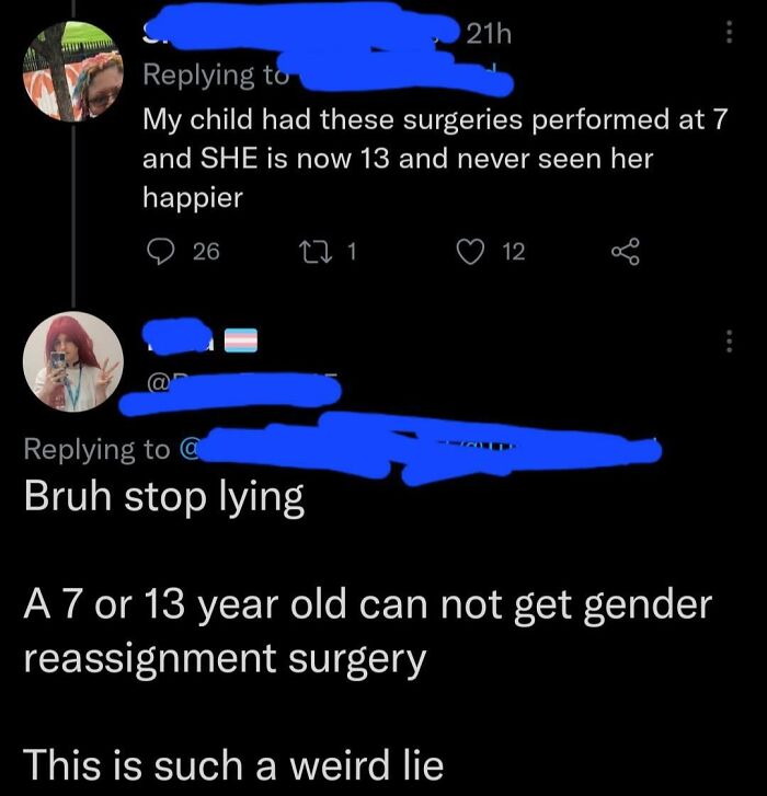 On a Post About Trans People... The Lies Come Out