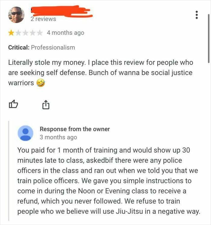 Pretending Getting Scammed at Martial Arts School