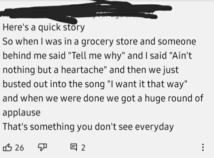 Backstreet Boys Video Comment Section Drama