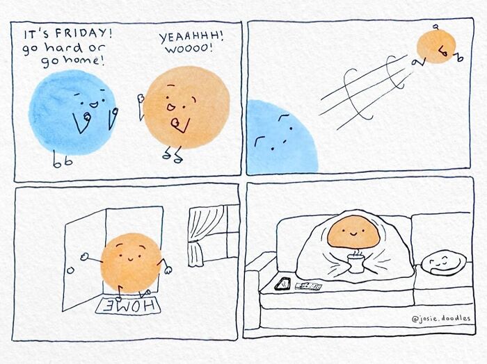 Tiny Watercolor Doodles That Speak HUGE Feelings!