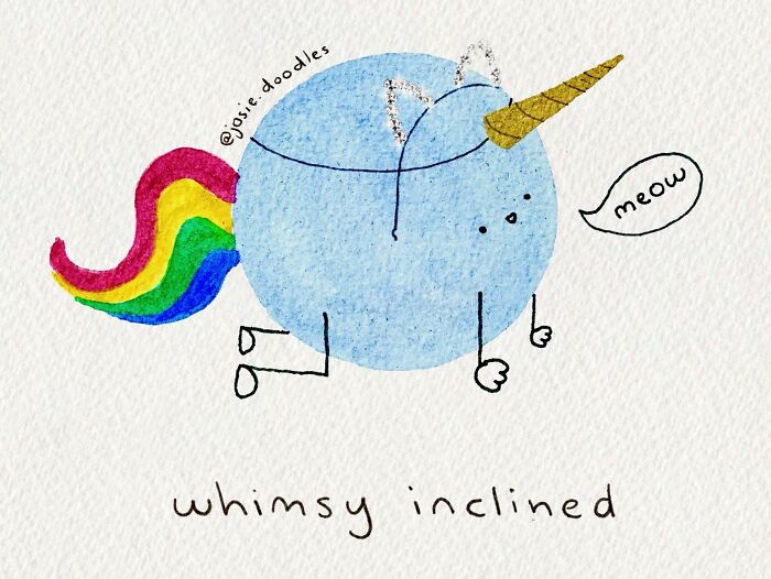 Tiny Watercolor Doodles That Speak HUGE Feelings!