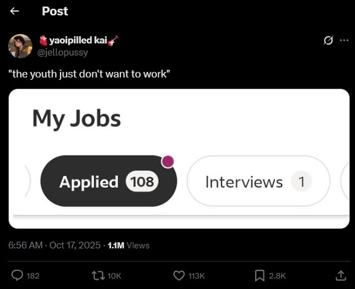 "The Youth Just Don’t Want to Work" – Sure, Jan.