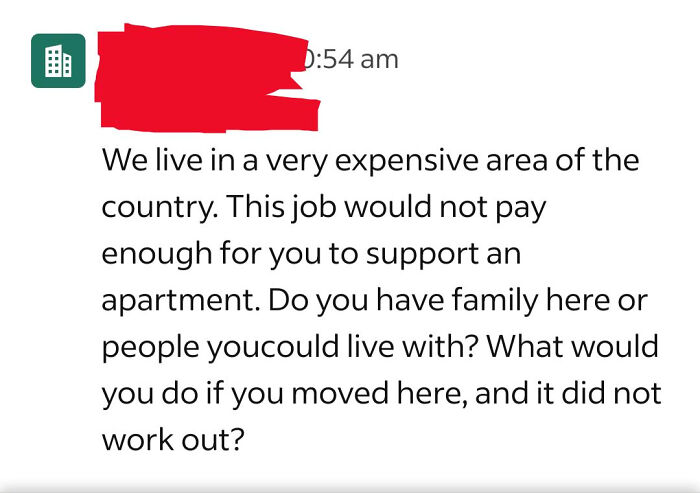 Got This Honest Job Response Once. At Least They’re Real