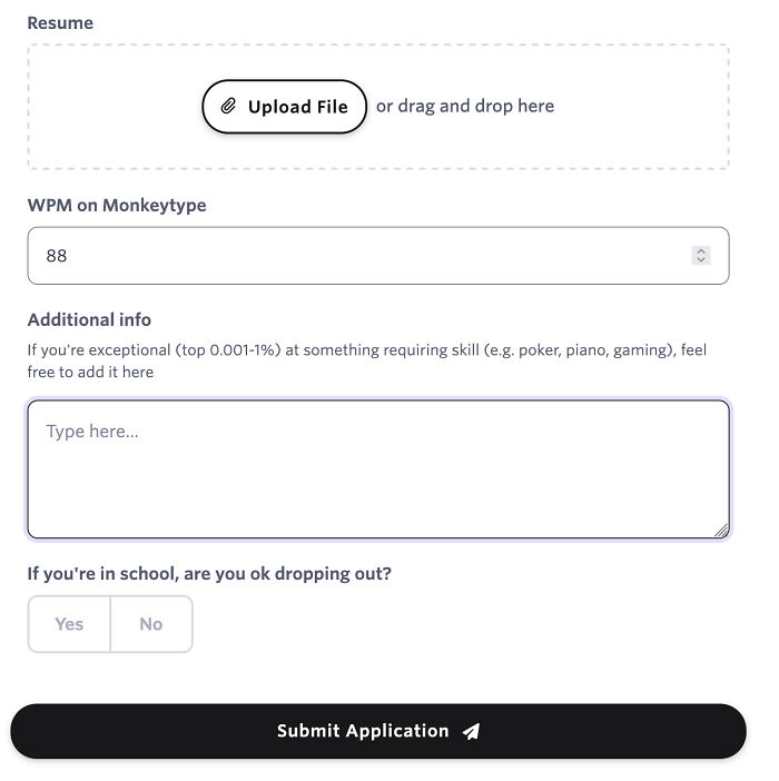 Job Application Asked If I’d Drop Out of School???