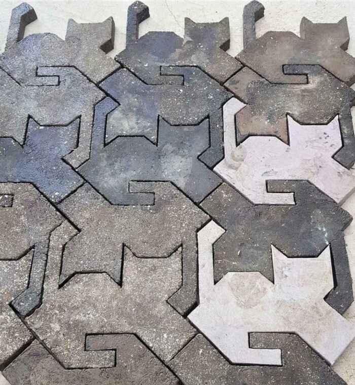 If Cool Cats Had A Street, These Paving Stones Would Totally Rule It