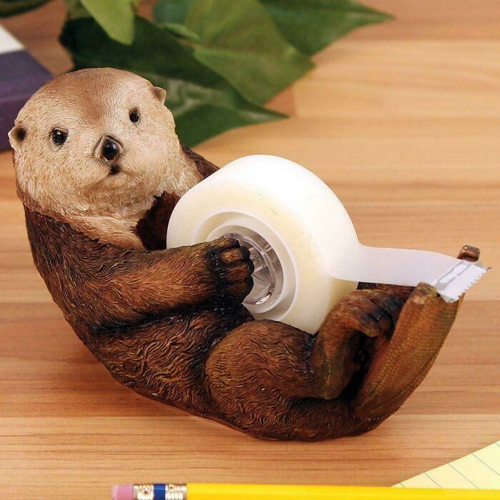 This Otter Tape Dispenser Is Basically Putting The Fun In Functional