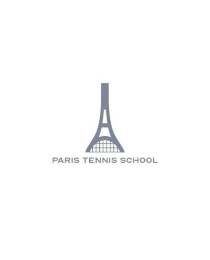 Paris Tennis School Logo That Swings With Style