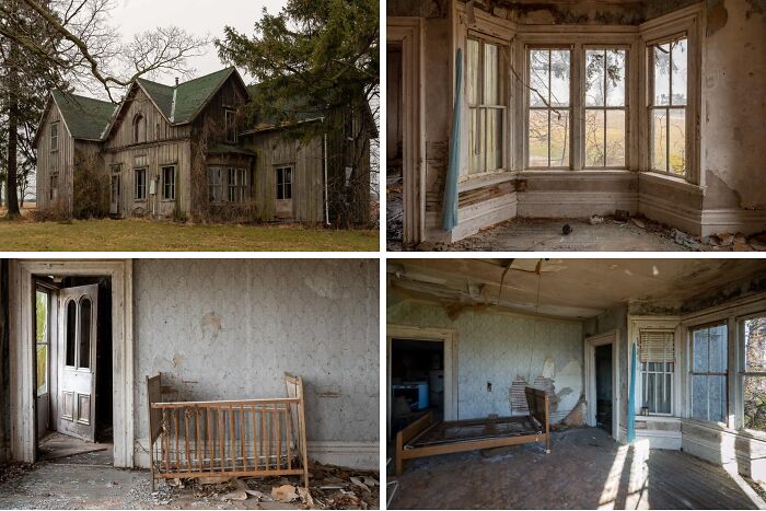 Old as Dirt (Seriously): Abandoned House in Port Royal, Ontario