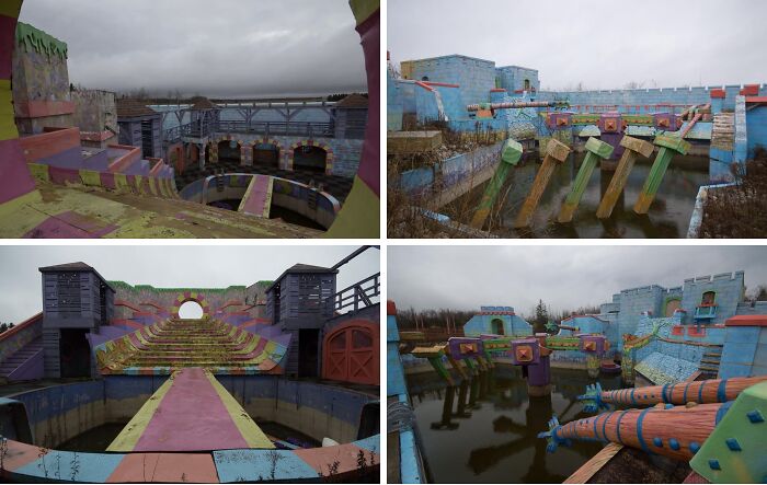 The Abandoned “Splatalot” Game Show Set—Medieval Mess and Mayhem!