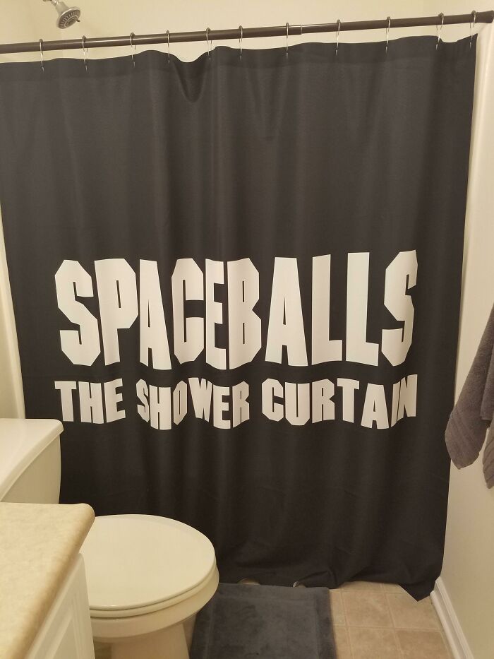 I Noticed People Are Collecting Crazy Shower Curtains, So Here’s My New Addition
