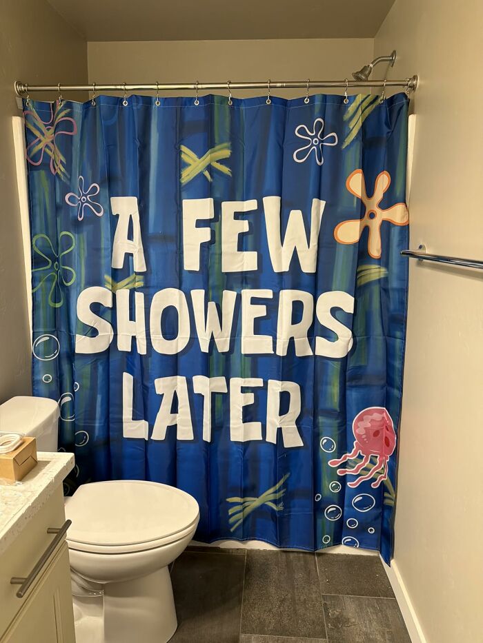 Huge Spongebob Fan Here—Teen Bathroom Totally Approved!