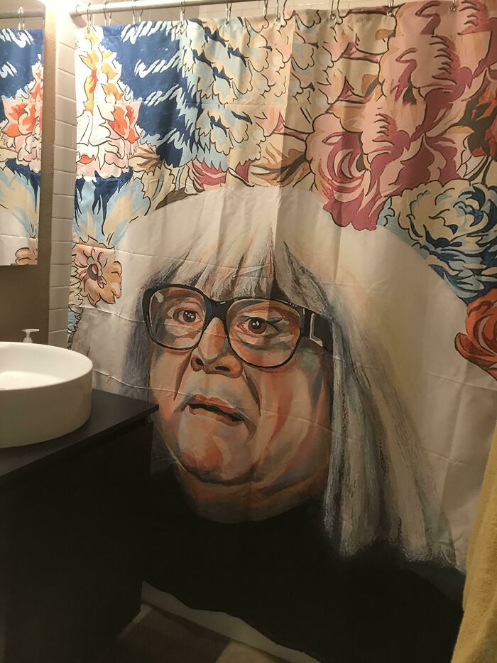 Girlfriend Let Me Pick Our Shower Curtain... Big Mistake?