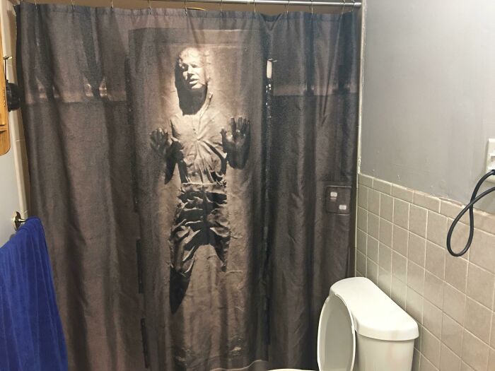 Peep My Shower Curtain Game, Pretty Solid, Right?