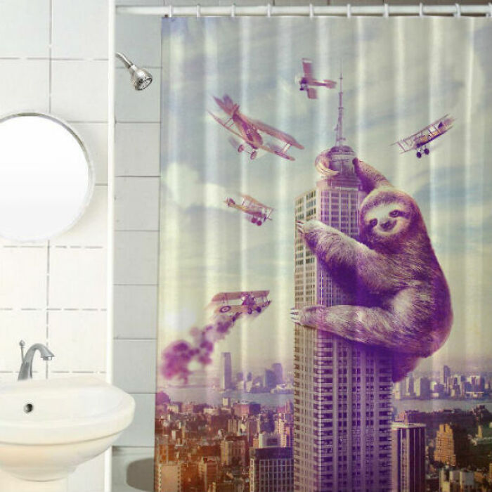 Officially Proud Owner Of This Shower Curtain Now