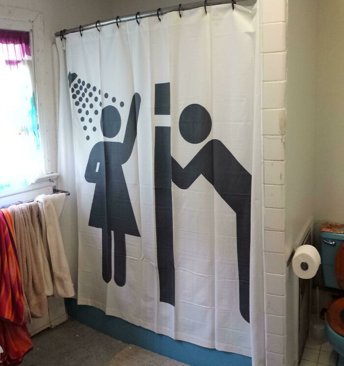 Rented Out My Room, Changed The Old Shower Curtain... Now What Did I Do?