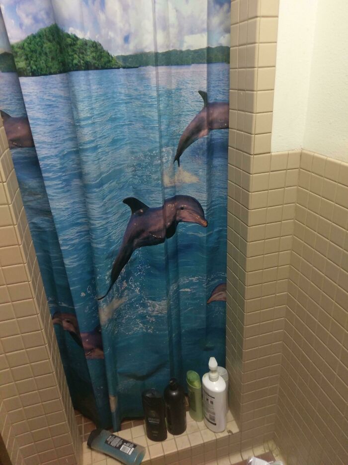 A Shower Curtain That’s An Endless Midnight Sun? Yes Please!