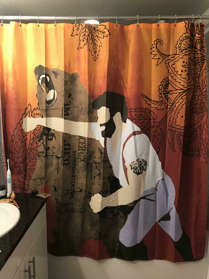 Guess I’m Joining The Shower Curtain Bandwagon—Sigh