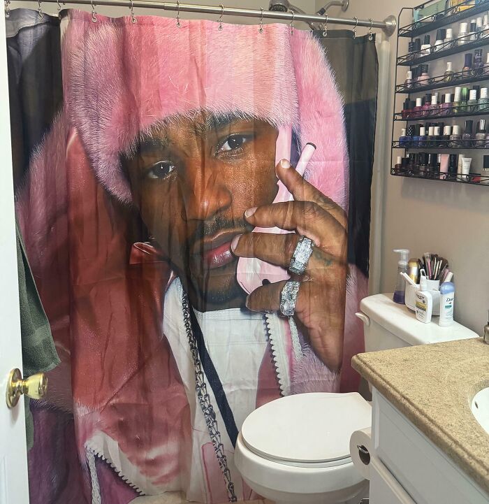 Married Into This Shower Curtain—Now Need Paint Color Ideas (No Pink, Please)