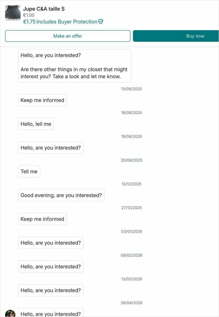 Not Interested!!! LOL